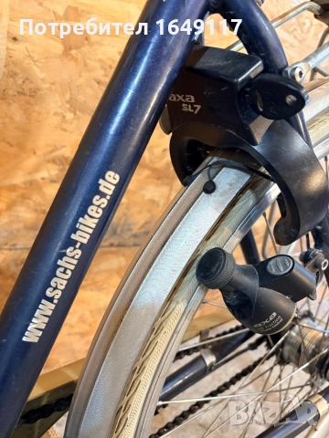28цола SACHS Alu-Touring алуминиев дамски градски велосипед колело[7ck-Shimano], снимка 15 - Велосипеди - 54132404