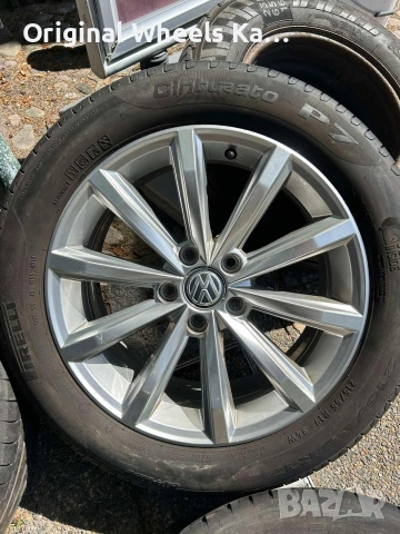 Оригинални джанти за Vw Passat B8 17" модел London, снимка 5 - Гуми и джанти - 54973420