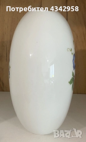 Винтидж порцеланова ваза Scherzer Bavaria.1950-1970г., снимка 3 - Антикварни и старинни предмети - 54236354