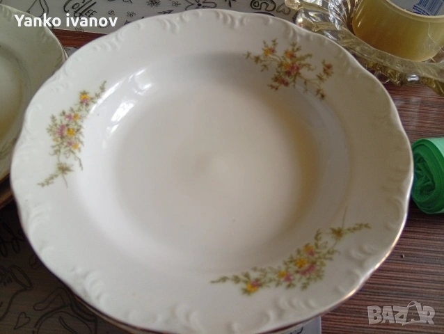 Дълбоки чиний за супа, Български порцелан