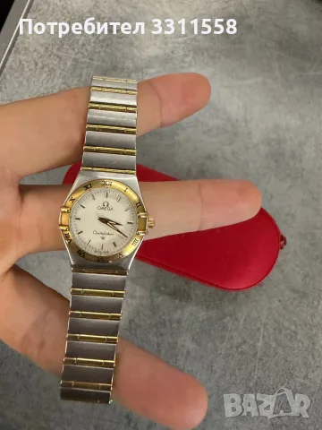 Дамски часовник - Omega Constellation 25mm, снимка 2 - Дамски - 55542111