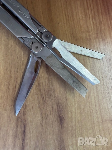 Мултитул Leatherman Wave, снимка 5 - Ножове - 54986282