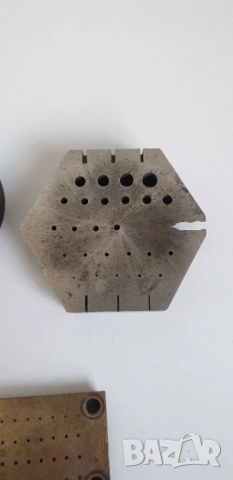 Шестоъгълни занитващи наковални, бижутерски инструменти, снимка 2 - Антикварни и старинни предмети - 54040866