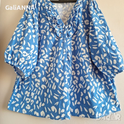 СТРАХОТНА ТУНИКА ZIZI 3XL-4XL, снимка 2 - Туники - 54393391