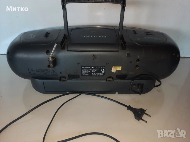 Двукасетъчен радиокасетофон с компактдиск марка powerTEC модел SRR 3000 , снимка 10 - Радиокасетофони, транзистори - 54857940