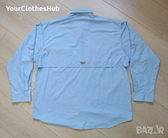 Columbia Sportswear PFG L size Мъжка риза с дълъг ръкав, снимка 2 - Ризи - 54449798