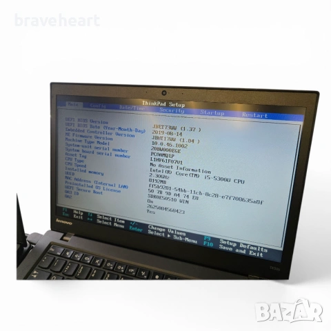 Лаптопи Lenovo T450s Intel Core i5, 8 RAM, 256SSD - 40 броя, снимка 8 - Лаптопи за работа - 54855001