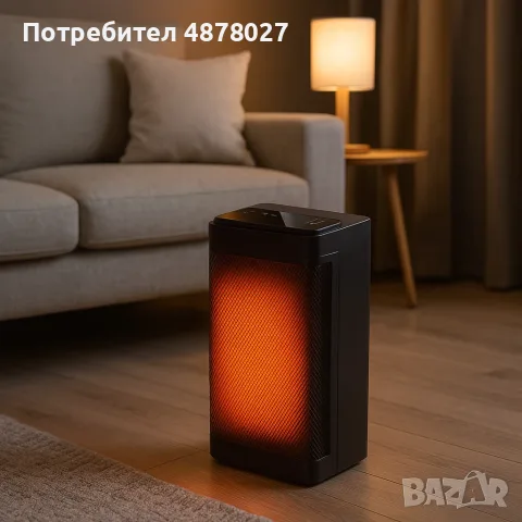 Керамичен нагревател HotVex ceramic heater 1500 W + Дистанционно, снимка 8 - Отоплителни печки - 55398200