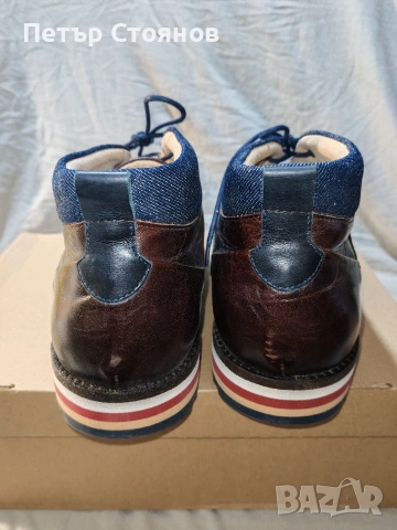 Стилни мъжки кларкове от естествена кожа OLIVER JACOB №44, снимка 7 - Мъжки боти - 54217908