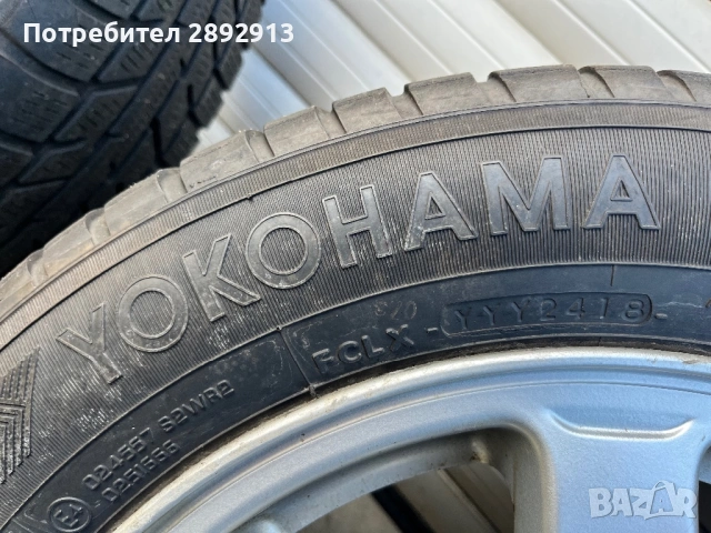 Джанти субару 5x100 15”, снимка 7 - Гуми и джанти - 54296070