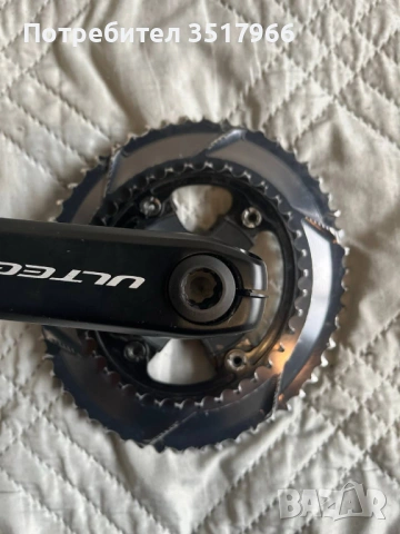 Курбел Shimano Ultegra FC-08 с овални плочи Absolute Black, снимка 4 - Части за велосипеди - 54614337