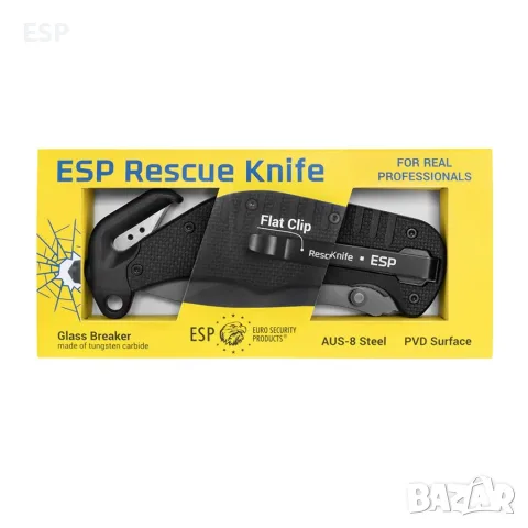 Тактически спасителен нож ESP RK-01/RK-01-S, снимка 7 - Ножове - 55570054