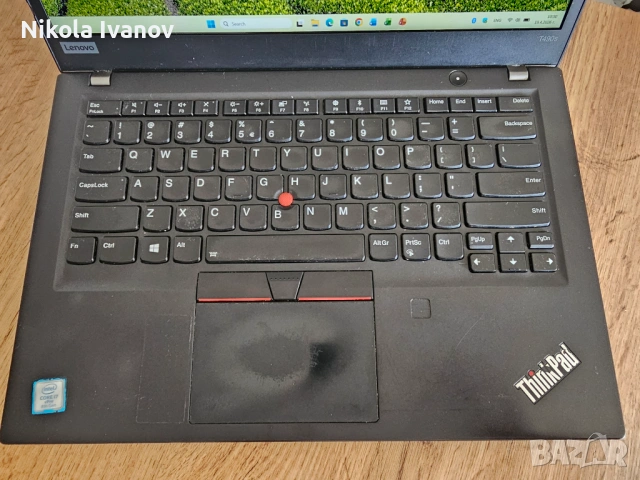 Lenovo ThinkPad T490s 14" | Intel i7-8665U 4x4.80 Ghz| 32GB RAM | 512GB DRAM Samsung SSD |Windows 11, снимка 3 - Лаптопи за работа - 54243200