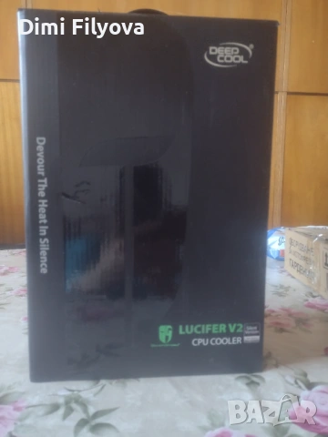 Процесорен охладител (CPU cooler) за настолен компютър – DeepCool Lucifer V2 – нов , снимка 4 - Други - 54543441