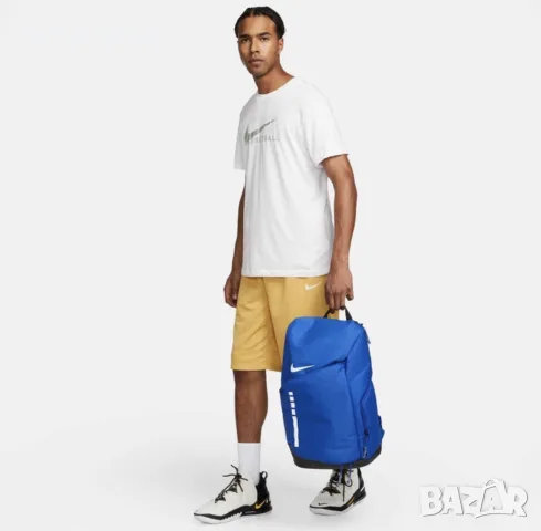 Нова раница Nike Hoops Elite Pro Backpack 32L – Blue (изпращам същия ден 🚛✅), снимка 8 - Раници - 55343403