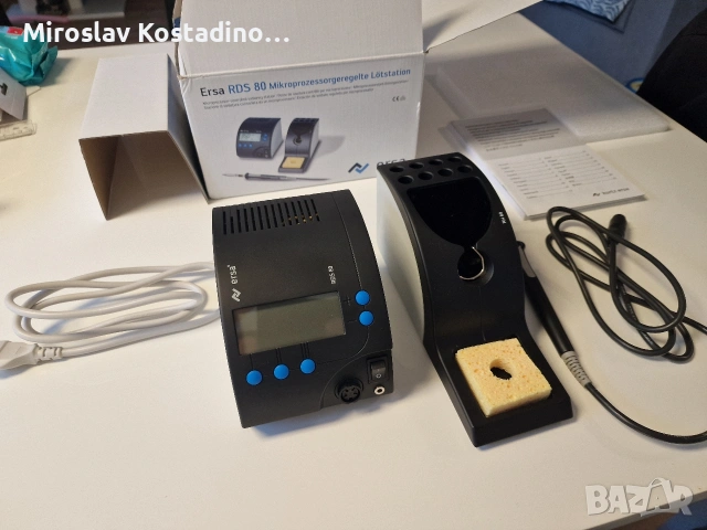 Професионална поялна станция ERSA RDS 80, снимка 5 - Поялници и запояване - 53981792