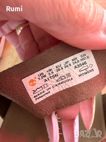 Оригинални кожени дамски сандали Timberland! 38,5 н, снимка 6 - Сандали - 54714451