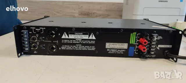 Крайно стъпало Crest Audio LA 601, снимка 6 - Ресийвъри, усилватели, смесителни пултове - 55581836