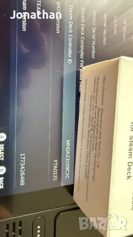 Steam Deck LCD 512GB мат екран+hall effect стикове+нова батерия+хард кейс, снимка 12 - Геймърски - 52673520