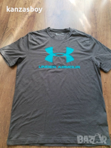 Under Armour - страхотна мъжка тениска КАТО НОВА M, снимка 6 - Тениски - 54714911