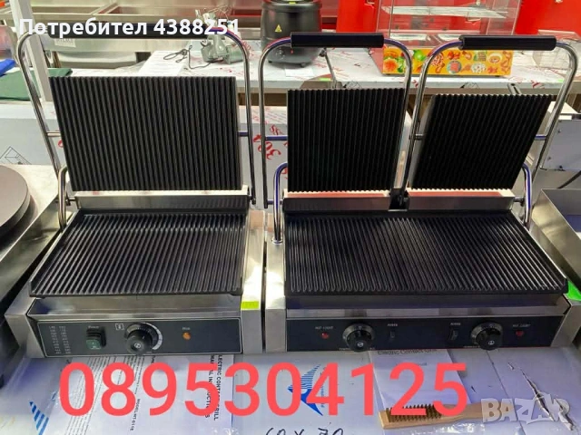 Тостер-преса,професионална,единична и двойна! Топ цена € 153.00, снимка 2 - Друго търговско оборудване - 54932710