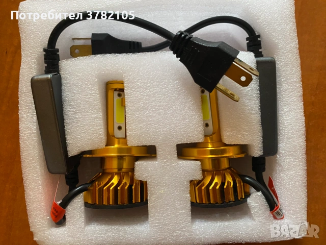 Продавам два броя нови комплекта крушки за фарове CAR LED LIGHT – Н4, снимка 7 - Аксесоари и консумативи - 54508194