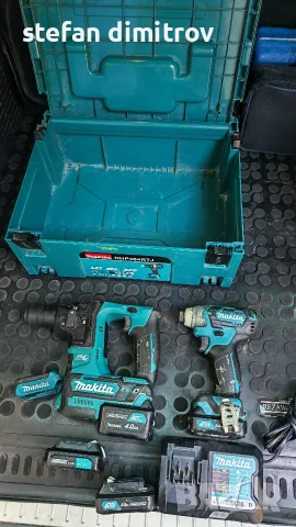 MAKITA HR166DSMJ, ударен гайковерт Makita TD110DSME - 10.8V Li-Ion, фенер Makita ML103, 10.8V - 12V , снимка 15 - Куфари с инструменти - 55613055