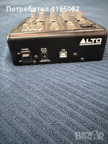 Миксер Alto TrueMix 500 с USB – като нов, снимка 2 - Ресийвъри, усилватели, смесителни пултове - 55406507