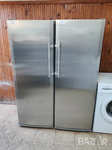 Комплект иноксови хладилник и фризез Liebherr A +++ Made in Germany No Frost 2 години гаранция! 