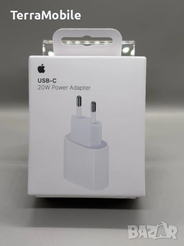 Комплект Бързо Зарядно за iPhone (20W Адаптер + Lightning Кабел) - Ново!, снимка 4 - Аксесоари за Apple - 54114429
