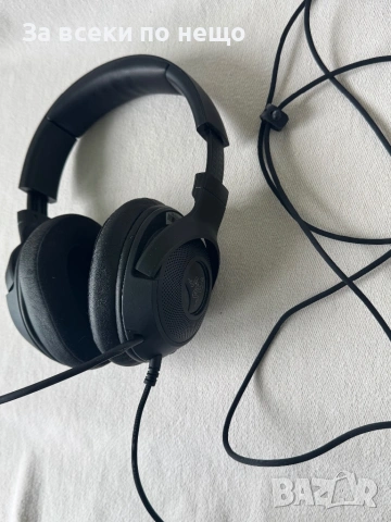Оригинални геймърски слушалки Razer с микрофон, снимка 2 - Слушалки и портативни колонки - 54275022