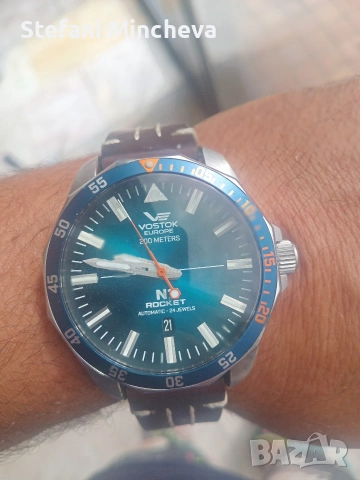 Vostok Europe Rocket N1 Automatic неразличими от Нов 46мм каса, снимка 6 - Мъжки - 55049982
