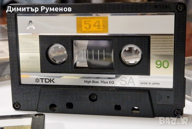Аудио касети TDK SA90 със записи , снимка 3 - Аудио касети - 54032401