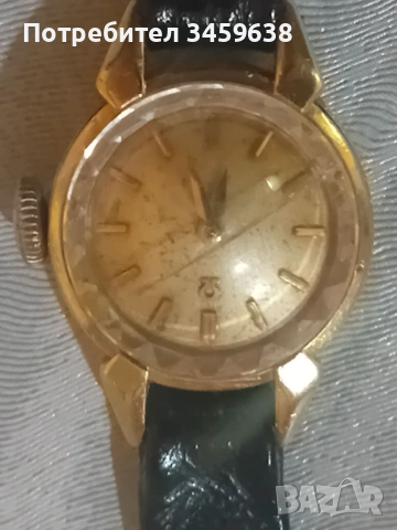 Златен часовник OMEGA 18K, снимка 4 - Дамски - 54478159
