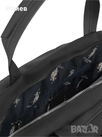Сак U.S. Polo Assn - черен, снимка 4 - Сакове - 55589663