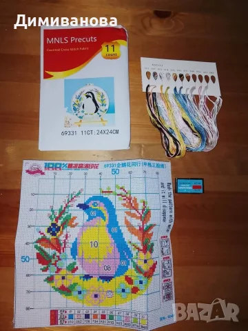 Лот гоблен за бродиране, снимка 3 - Гоблени - 55515859