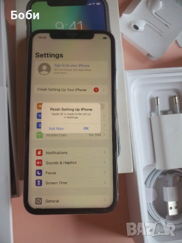Apple iPhone X 64gb, като нови, 100% батерия, снимка 3 - Apple iPhone - 54802111