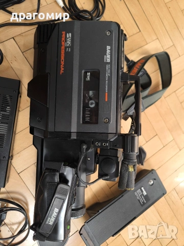BAUER SVHS PROFESSIONAL CAMERA , снимка 2 - Камери - 54904103