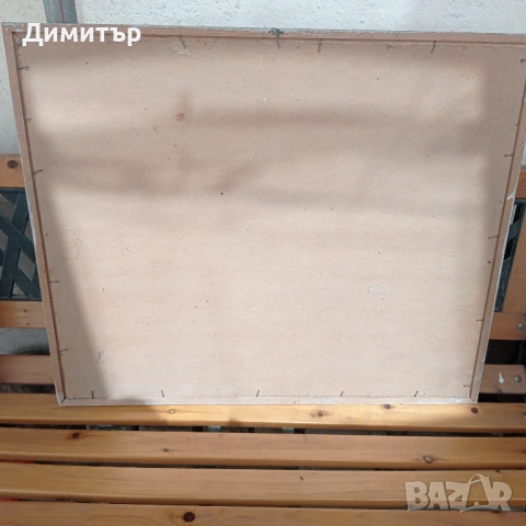 Живопис картина в рамка зимен пейзаж , снимка 5 - Картини - 54245254