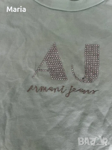 Дамска тениска Armani Jeans (AJ) оригинална, снимка 2 - Тениски - 54557024