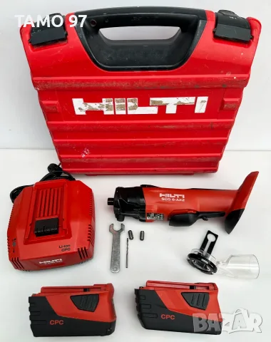 Hilti SCO 6-A22 - Акумулаторна фреза за гипсокартон 2x22V 5.2Ah като нов!