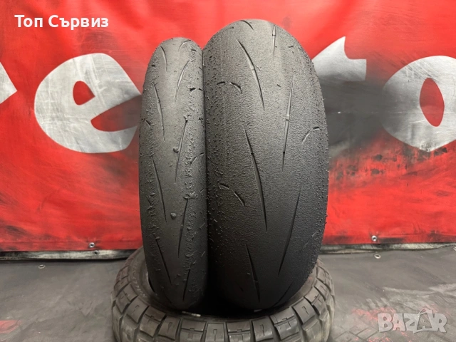 120 70 17 / 200 55 17, Мото гуми, Dunlop SportMax GPRacerE/M, снимка 2 - Гуми и джанти - 54941506