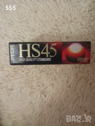 TDK HS45 VHS.C видео касета , снимка 2 - Аудио касети - 54271439