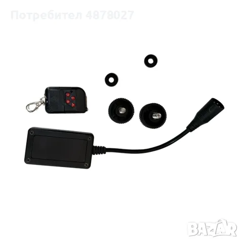 Машина за пушек с LED осветление и дистанционно, снимка 15 - Прожектори - 55510047