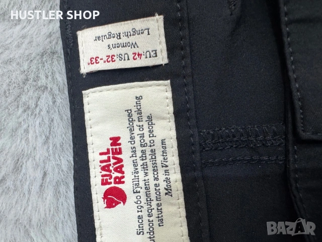 Дамски туристически панталон FJALL RAVEN. Размер 42 L/XL, снимка 4 - Панталони - 54477513