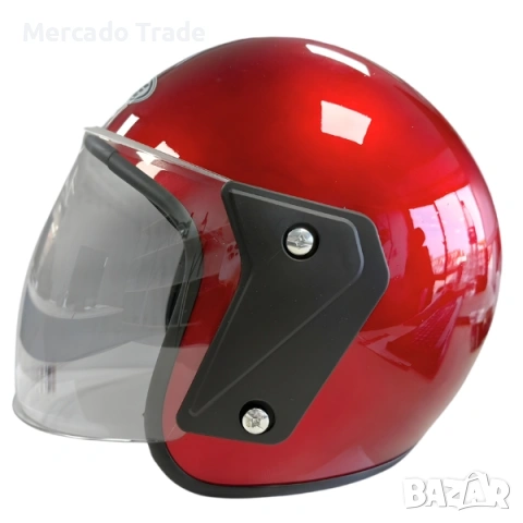Каска за мотор Mercado Trade, Шлeм, Универсална,2415, Различни цветове, снимка 4 - Аксесоари и консумативи - 53967456