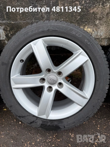 Джанти с гуми audi 17, снимка 5 - Гуми и джанти - 54482308