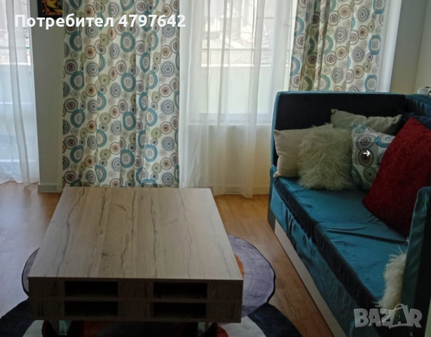 Едностаен под наем Мараша, снимка 3 - Апартаменти - 54619488