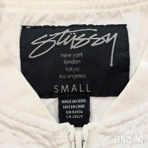 Дамско Vintage Stussy Bomber Яке, снимка 3 - Якета - 52044668