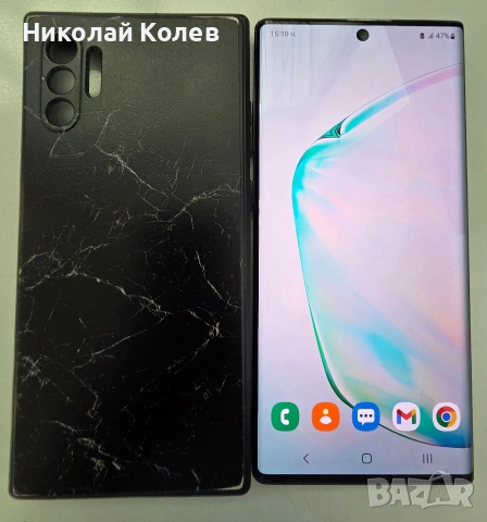Galaxy Note10+12/256GB Отличен , снимка 3 - Samsung - 54668402